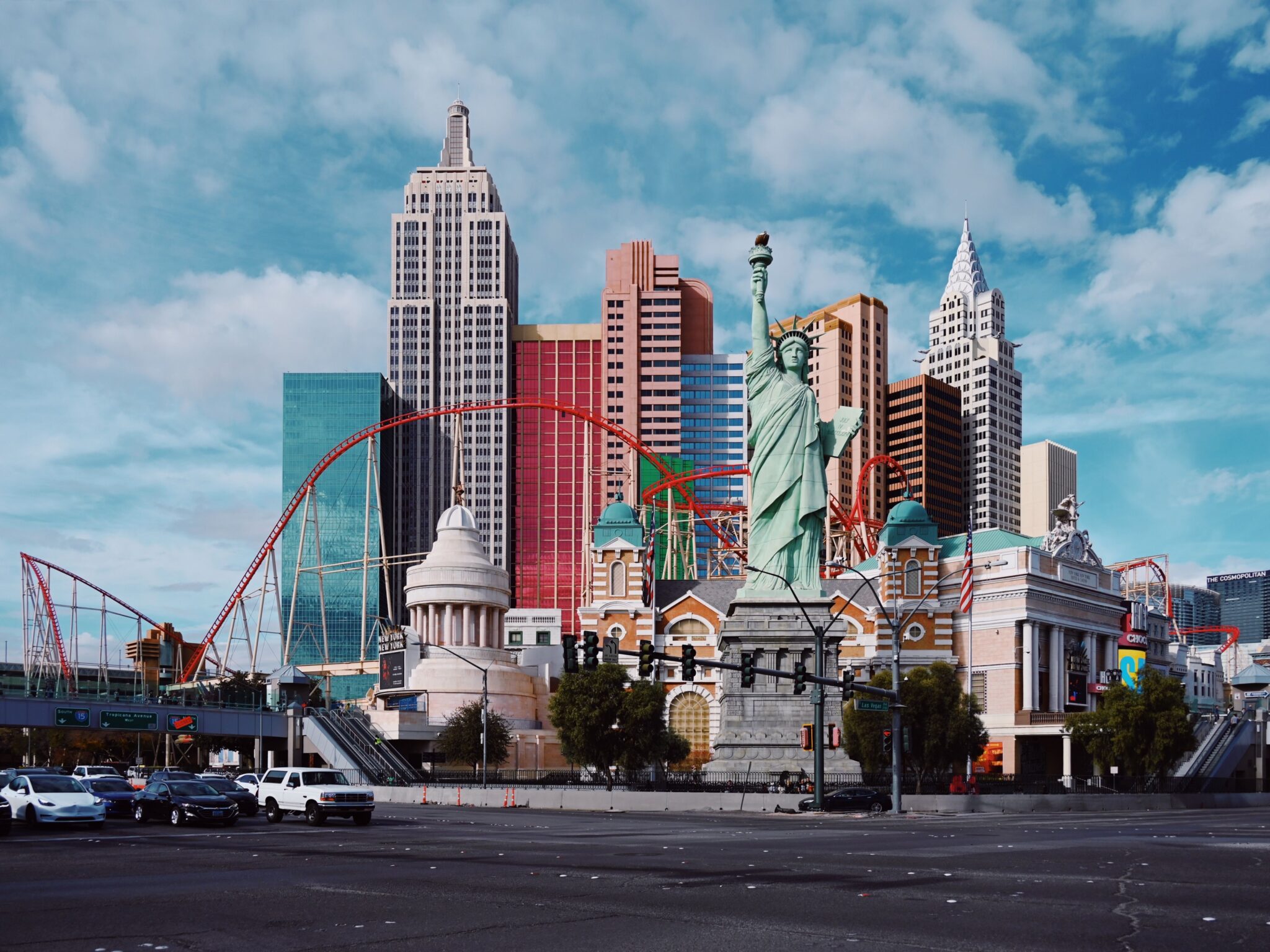 New York's fiber optic internet availability showing Coney Island, Statue of Liberty